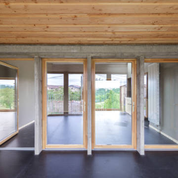 Logement Domaize/Boris Boucher Architectes. Photo : Benoît Alazard