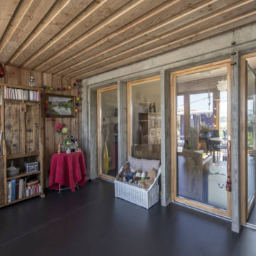 Logement Domaize/Boris Boucher Architectes. Photo : Benoît Alazard